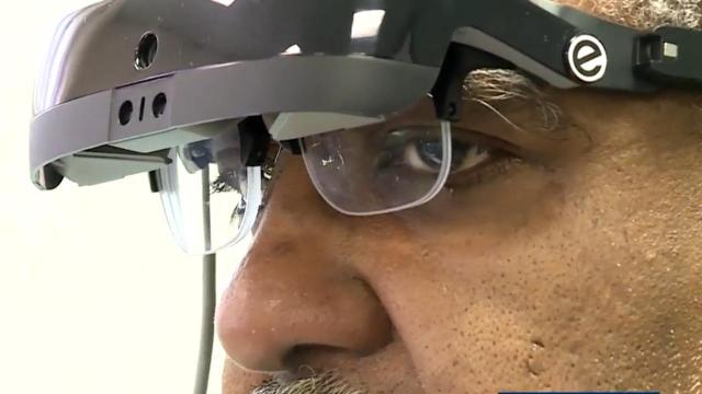 Device gives sight to man without it for nearly two decades
