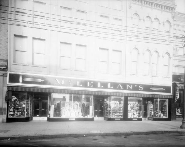 McClellan's in Raleigh. Image courtesy of the State Archives of North Carolina