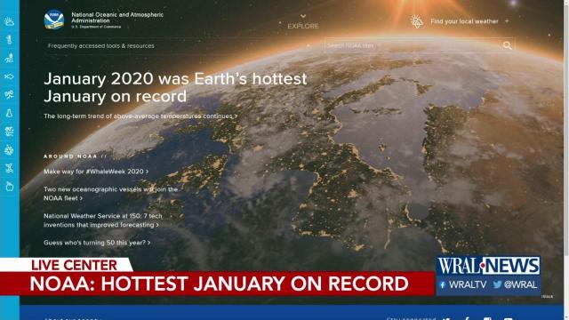 NOAA: Earth had its hottest January in recorded history