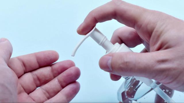 Caution: Hand sanitizer poses a poisoning risk for children