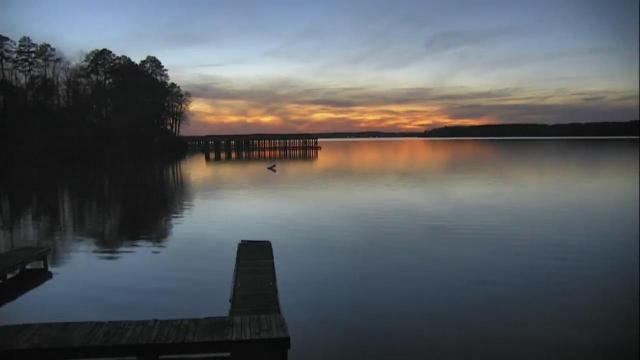 Timelapse: Sunset over Lake Gaston