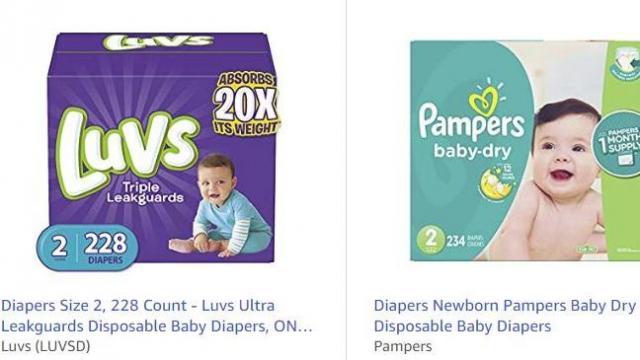 Save $20 off $100 purchase of baby diapers, diaper rash cream, shampoo and more
