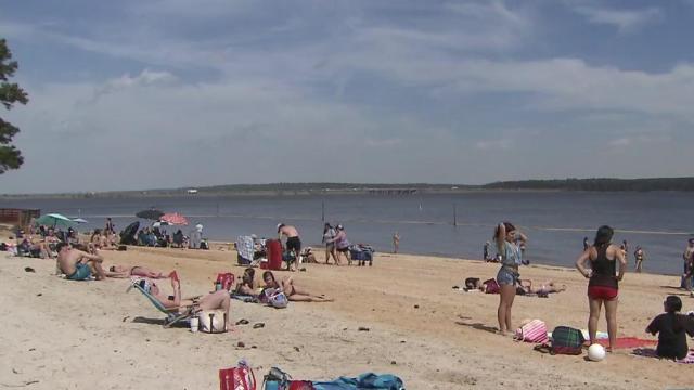Residents head outdoors, hit the beach during virus outbreak