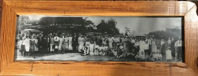 King family reunion circa 1923, courtesy of Reggie King