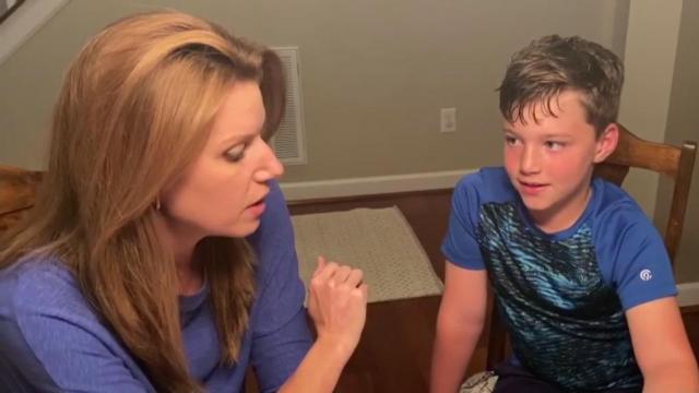 Kathryn Brown learns a lot while homeschooling her children during virus outbreak