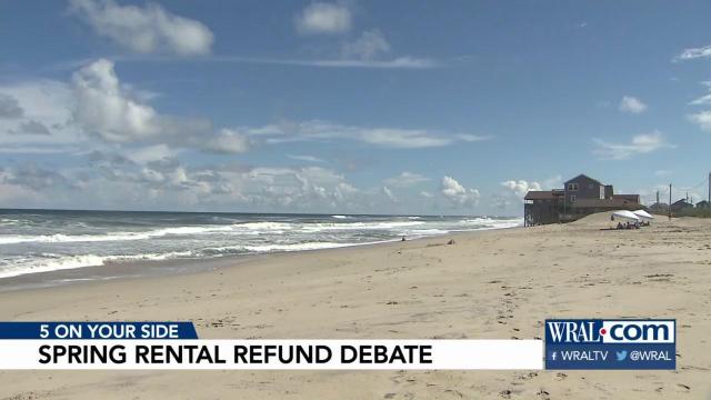 Spring beach rental cancellations prompt refund concerns