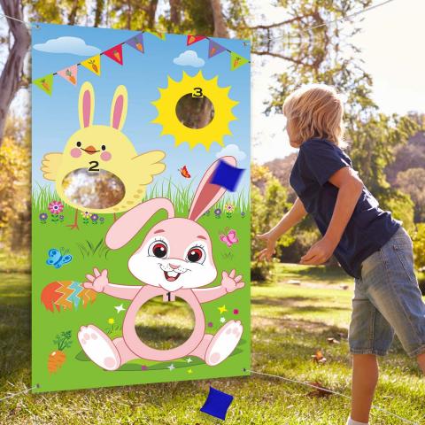 Easter Toss Game with 3 Bean Bags (photo courtesy Amazon)