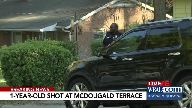 One-year-old shot at McDougald Terrace in Durham