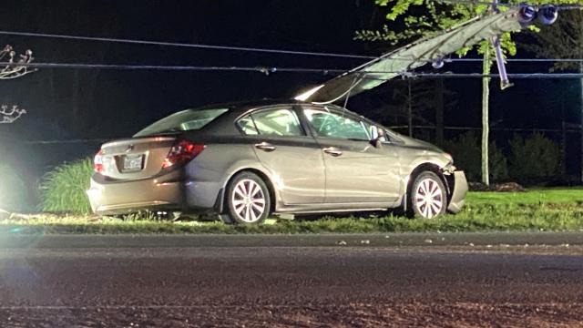Clayton police say man in crash vehicle was stabbed, died of his wounds