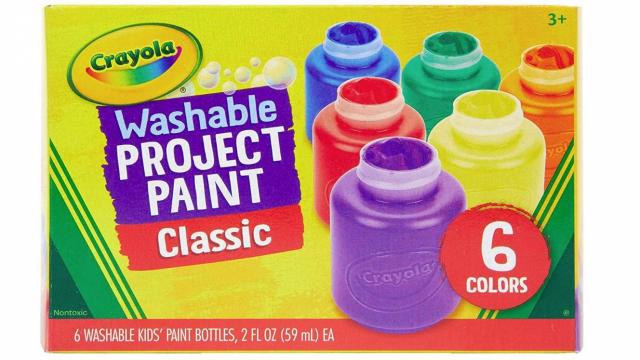 Crayola Washable Kids Paint 6 Count Set only $6.34 (55% off)