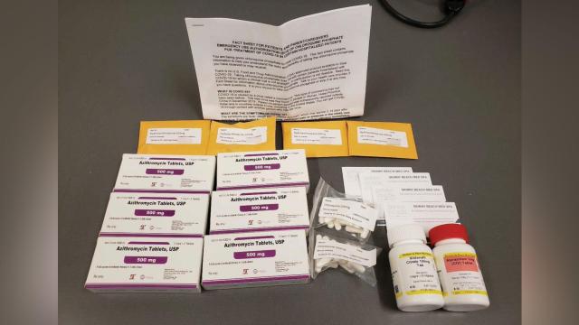 The "COVID-19 Concierge Medicine Pack" offered by Dr. Jennings Staley is seen in this image provided by the US Attorney's Office Southern District of California. CNN has obscured the doctor's phone number