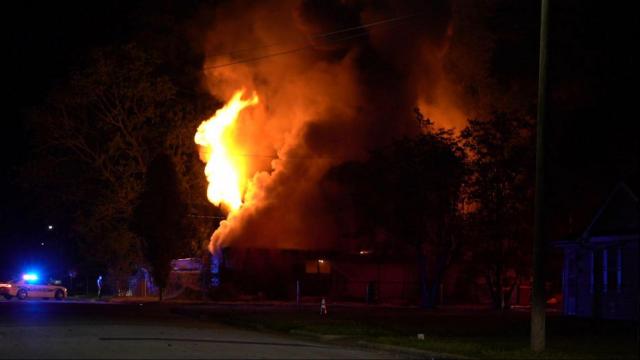Large fire destroys Selma home