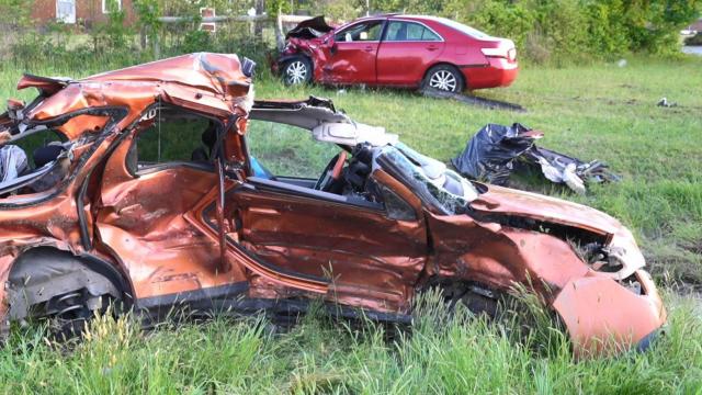 One person dies in two-vehicle crash in Johnston County