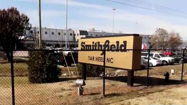 Smithfield Foods plant evacuated after ammonia release, four employees taken to hospital