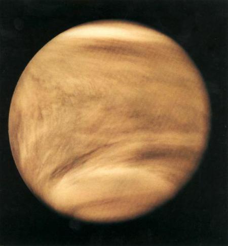 Venus in ultraviolet light