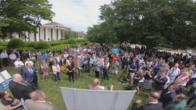 Christian leaders rally in Raleigh demanding reopening of churches