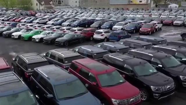 Experts say supply of cars, new and used, will outstrip demand for at least the next few months.