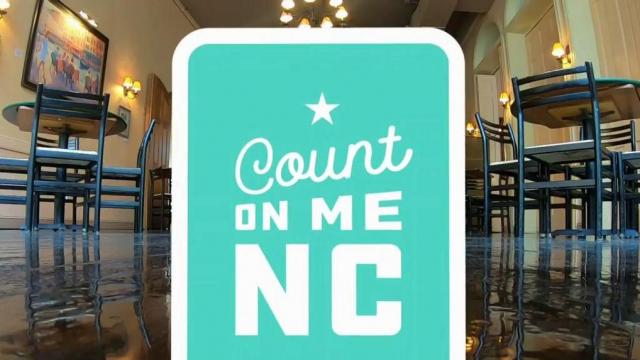 Local restaurants can train, earn Count on Me NC certificate