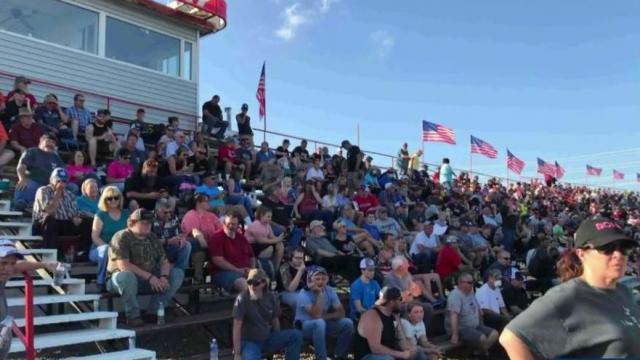 ReOpenNC group holds rally, fundraiser for Alamance County speedway 