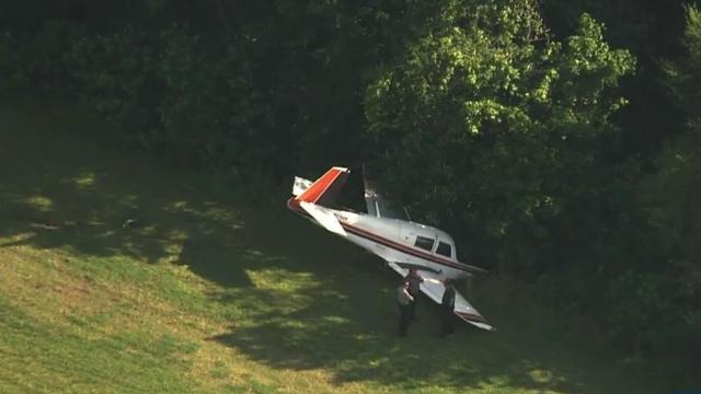 Officials investigating after small plane runs off runway