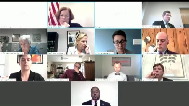 Raleigh City Council special virtual session