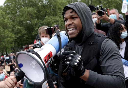 'Star Wars' franchise praises Boyega after Black Lives Matter speech