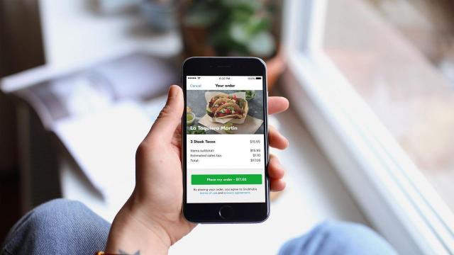 Food delivery apps aren't required to list calorie data 