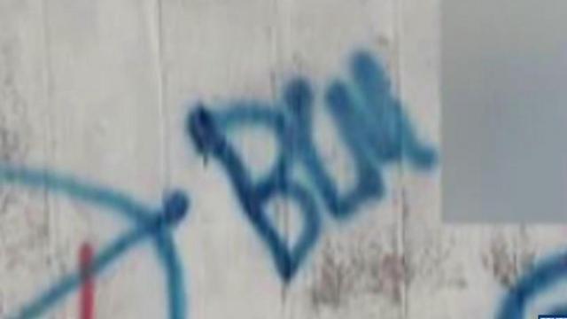 Harnett church sprayed with disturbing graffiti