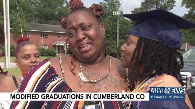 Modified graduation ceremony in Cumberland County still brings celebration, tears