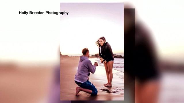 Social media connects photographer, couple whose engagement she captured