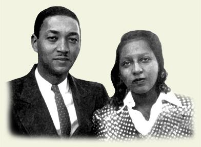 Joseph Holt, Jr.'s parents: Joseph Holt Sr. and Elwyna (Image courtesy of Raleigh Hall of Fame)