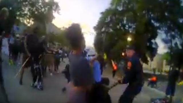 Raleigh police encounter with protesters documented on body-cam video