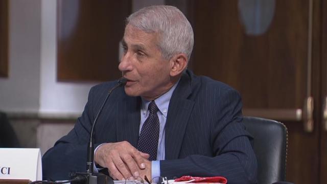 Fauci says US could see 100K cases of coronavirus a day