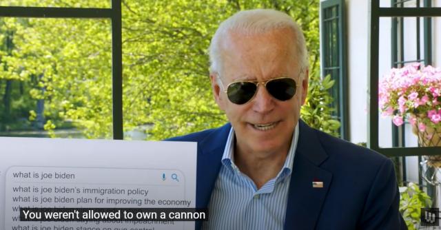 Fact check: Biden falsely says people couldn't own cannons during Revolutionary War