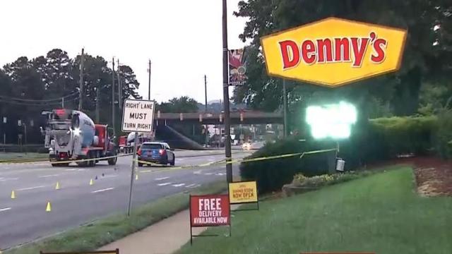 Shooting outside Denny's on Wake Forest Road