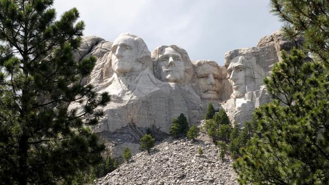 Fact check: NC GOP says the 'left' wants to erase Mount Rushmore from history books