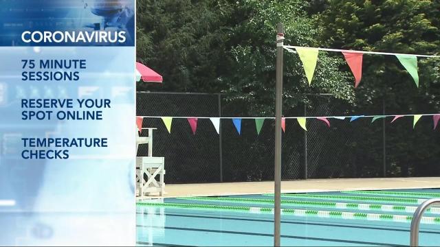 Some Raleigh pools reopen today with coronavirus restrictions