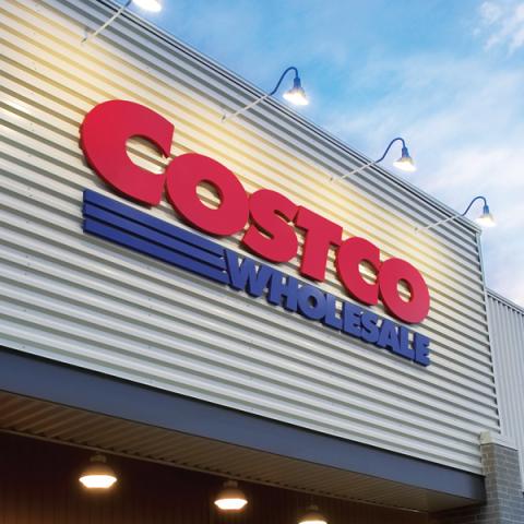 Costco store front (photo courtesy Costco)