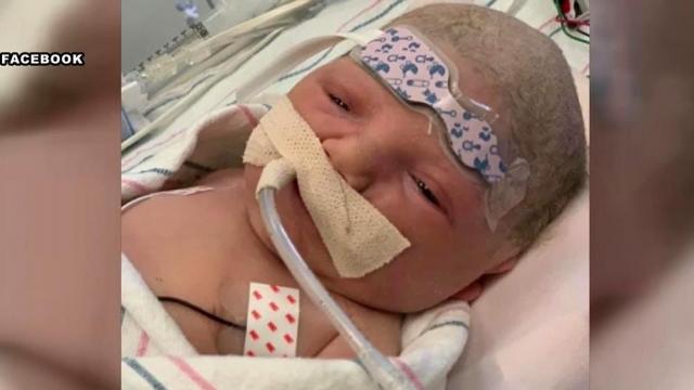 It's been one year since a Sampson County couple welcomed their first child into the world.