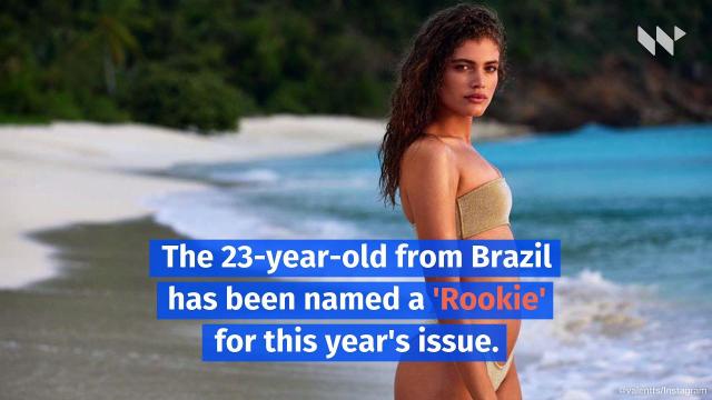 Valentina Sampaio becomes first transgender 'Sports Illustrated' swimsuit model