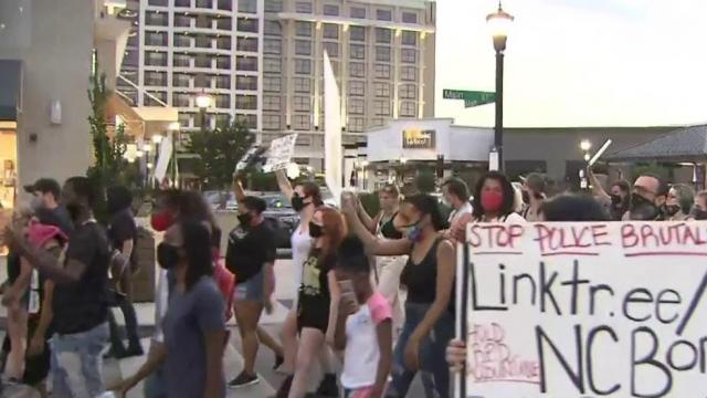 Protesters march, block traffic for justice in North Hills