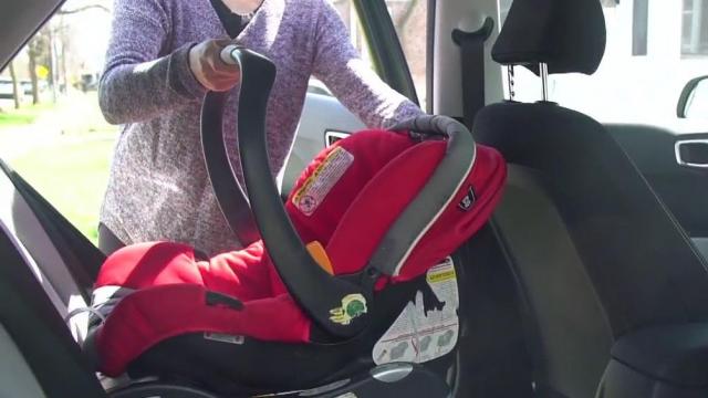 Don't clean child car seats with harsh chemicals 