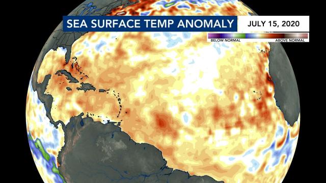Warmer ocean temperatures making for an active hurricane season