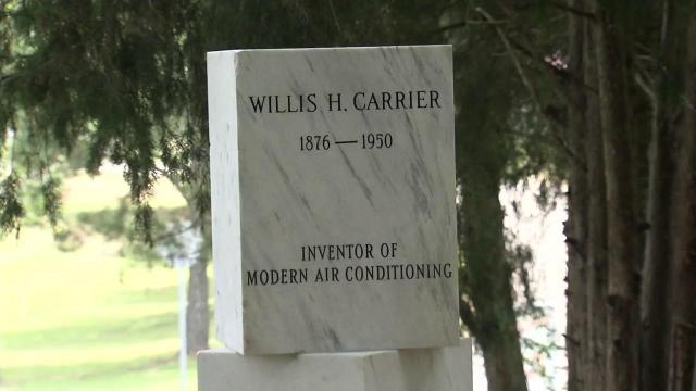 New monument honors man who invented air conditioning