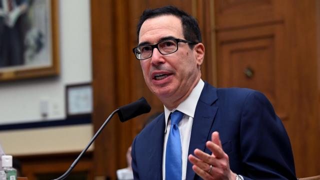 Mnuchin Calls for Congress to Pass More Stimulus This Month