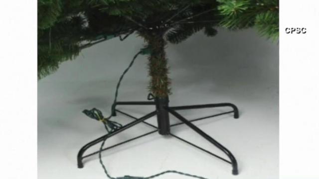 Recall announced for artificial Christmas trees sold at Home Depot