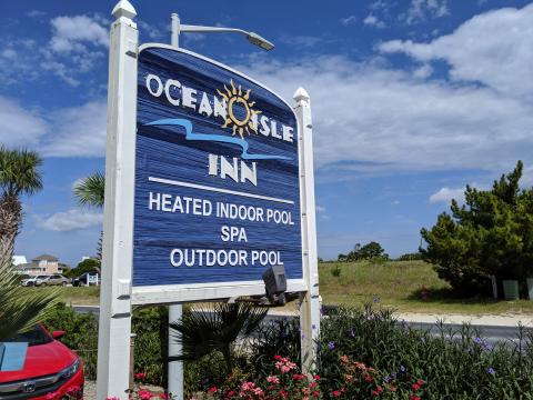 Ocean Isle Inn Sign