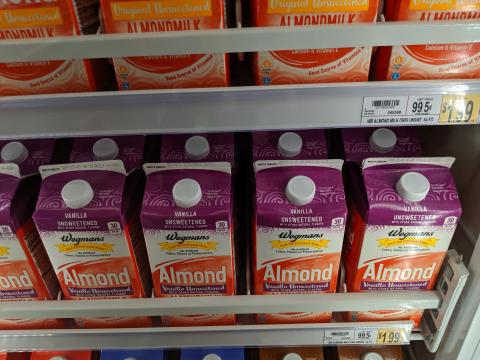 Wegmans Almond Milk