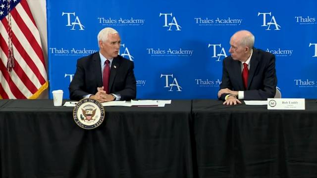 Pence, DeVos discuss getting students back in class