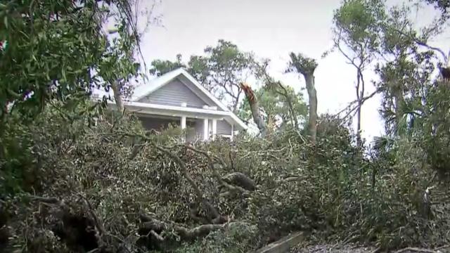 Bald Head Island escaped severe damage from hurricane, tornado